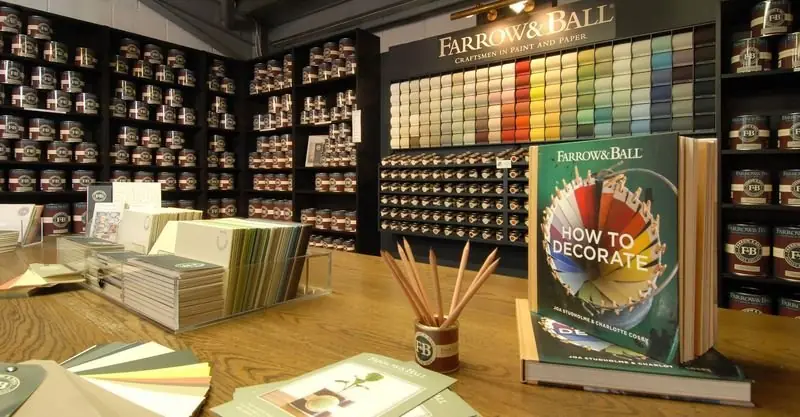 Farrow & Ball paint and wallpaper samples